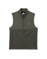 Sunday Element Vest Men's Kale Heather Vest | Vuori Outlet