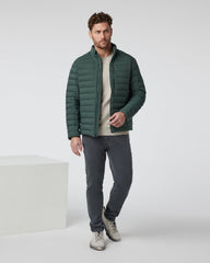 Steadfast Insulated Full Zip Jacket Aspen | Vuori Clothing