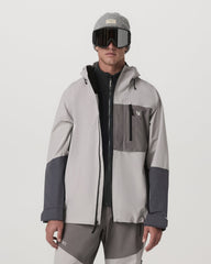 Taika Snow Shell Men's Amethyst Grey Ski/Board Jacket | Vuori Online