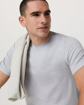 Short Sleeve Ponto Performance Tee Platinum Heather | Vuori For sale