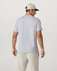 Short Sleeve Ponto Performance Tee Platinum Heather | Vuori For sale
