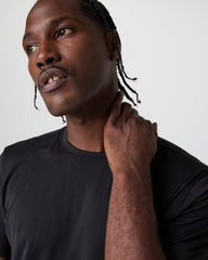 Short Sleeve Clearview Seamless Tee Black | Vuori US