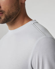 Current Tech Tee Men's Frost Grey Lightweight Shirt | Vuori Clothing