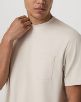 Men's Short Sleeve Ponto Pocket Tee - Relaxed Fit Bone | Vuori Sale