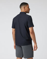 Short-Sleeve Manhattan Button Down Black | Vuori On sale
