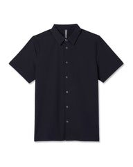 Short-Sleeve Manhattan Button Down Black | Vuori On sale