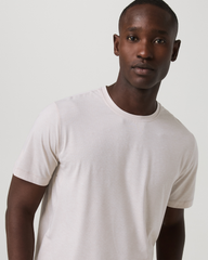 Short Sleeve Everyday Tee Men's Oatmeal Heather Shirt | Vuori Online
