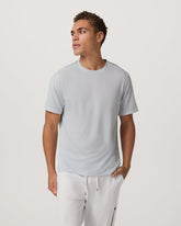 Current Tech Tee Men's Performance Shirt in Light Mist | Vuori
