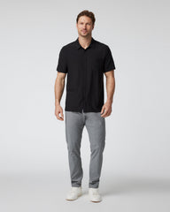 Short Sleeve Strato Button Down Men's Black Shirt | Vuori Sale