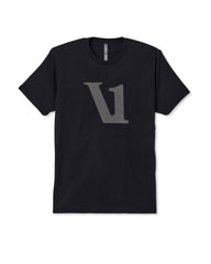V1 Logo Tee Men's Black Graphic Tee | Vuori Sale