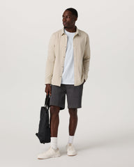 Long Sleeve Knit Oxford Button Down Men's Trench Shirt | Vuori Online