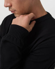 Fluent Sweater Men's Black Sweater | Vuori On sale