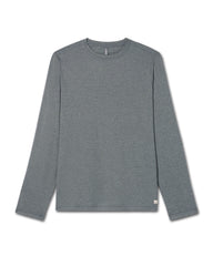Long Sleeve Tradewind Performance Tee 2.0 Heather Grey | Vuori Discount