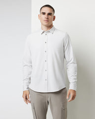 Long Sleeve Bridge Button Down Men's Salt Shirt | Vuori Outlet