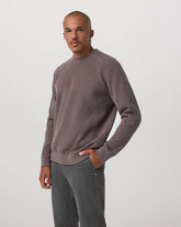 Midweight Rib Sweater Men's Timber Ribbed Knit Sweater | Vuori For sale