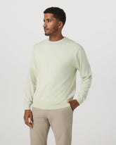 Men's Merino Fine Gauge Wool Sweater Sandalwood | Vuori Outlet