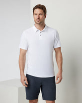 Strato Tech Polo Men's White Athletic Polo | Vuori Sale