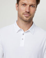 Strato Tech Polo Men's White Athletic Polo | Vuori Sale