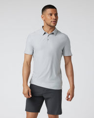 Strato Tech Polo Platinum Heather | Vuori Online