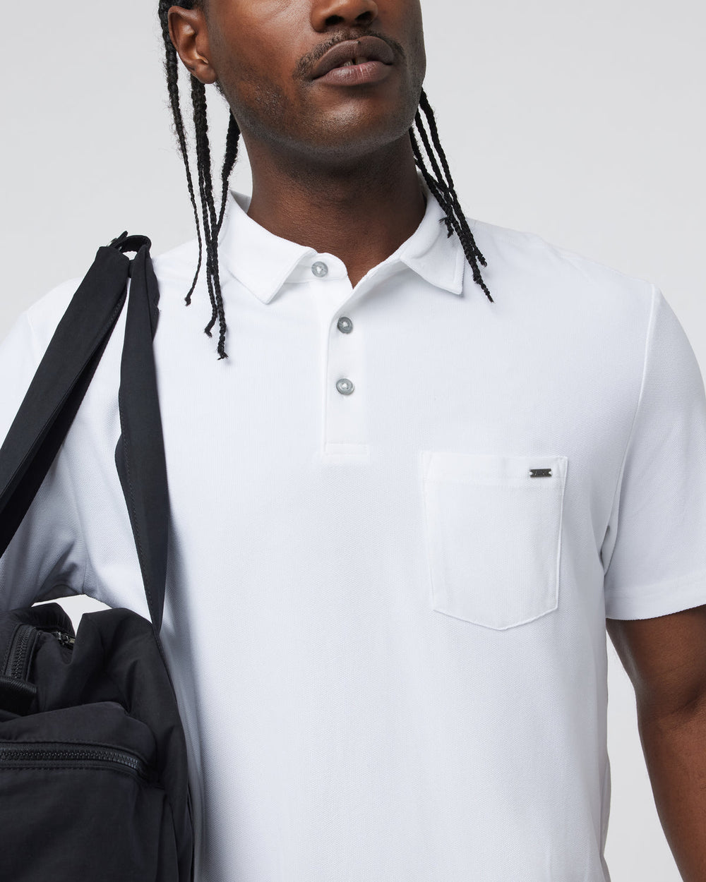 Ace Polo Men's White Polo Shirt | Vuori Outlet