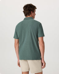 Ace Polo Men's Agate Green Performance Polo Shirt | Vuori Sale