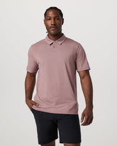 Short Sleeve Feather Polo Zion Rose | Vuori On sale