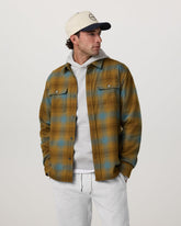 Long Sleeve Flannel Button Down Men's Bluegrass Shirt | Vuori Sale