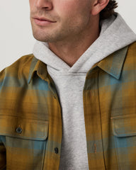 Long Sleeve Flannel Button Down Men's Bluegrass Shirt | Vuori Sale