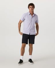 Short Sleeve Bridge Button Down Men's Cinder Shirt | Vuori Sale