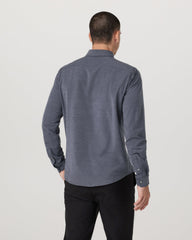 Long Sleeve Bridge Button Down Men's Moonlight Shirt | Vuori Outlet