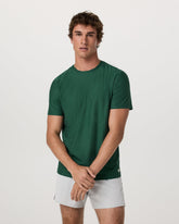 Strato Tech Tee Men's Viridian Heather Performance Shirt | Vuori On sale