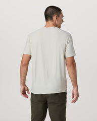 Strato Tech Tee Men's Mushroom Heather T-Shirt | Vuori Online