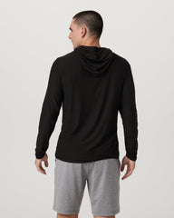 Strato Tech Hoodie Men's Black Long Sleeve Hoodie | Vuori