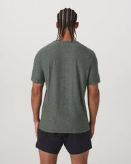 Strato Tech Tee Men's River Rock Heather T-Shirt | Vuori Discount