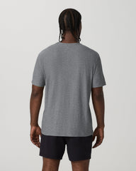Short Sleeve Strato Tech Tee - Relaxed Fit Heather Grey | Vuori Discount