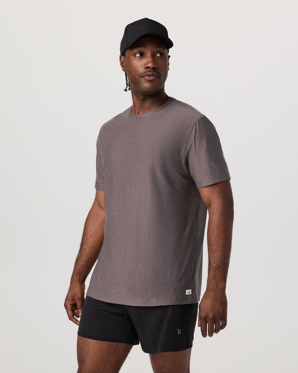 Men's Short Sleeve Strato Tee - Relaxed Fit Huckleberry | Vuori On sale