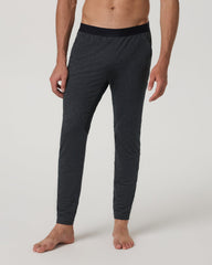 Ponto Baselayer Tight Men's Charcoal Heather Bottoms | Vuori US
