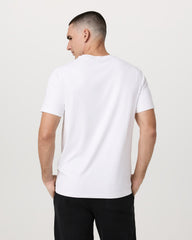 Men's Short Sleeve Ponto Performance Tee White | Vuori