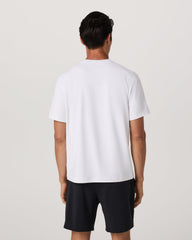 Men's Short Sleeve Ponto Tee - Relaxed White | Vuori Discount