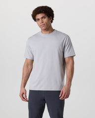 Short Sleeve Ponto Tee - Relaxed Fit Frost Grey Heather | Vuori On sale