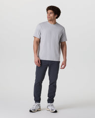 Short Sleeve Ponto Tee - Relaxed Fit Frost Grey Heather | Vuori On sale