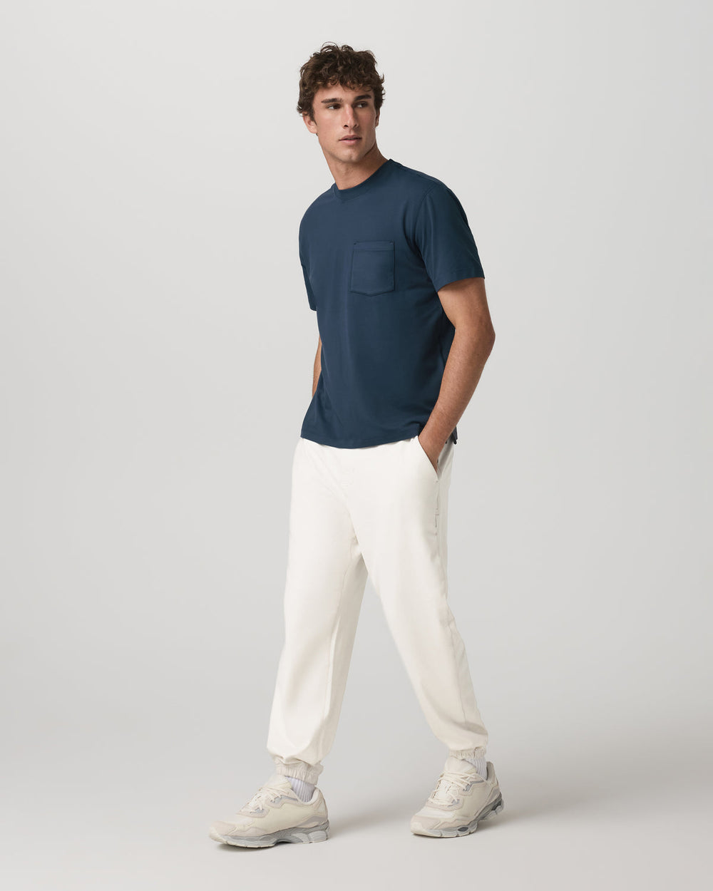 Short Sleeve Ponto Pocket Tee - Relaxed Fit Ocean Blue | Vuori Discount