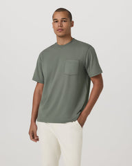 Short Sleeve Ponto Pocket Tee - Relaxed Fit Light Oregano | Vuori On sale