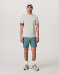 Men's Short Sleeve Ponto Performance Tee Salt Heather | Vuori Discount