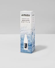 S6 Wordmark Mizu Water Bottle Black Insulated Bottle | Vuori On sale