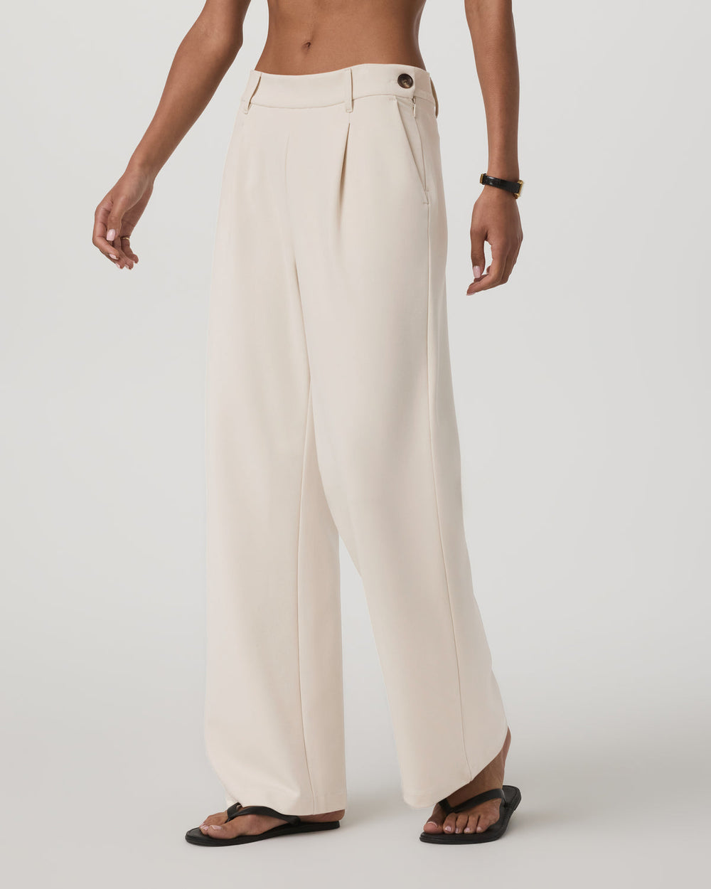 Maven Wideleg Pant Women's Bone Wideleg Pants | Vuori US