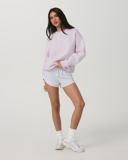 Restore Oversized Crew 2.0 Women's Lilac Breeze Sweatshirt | Vuori Sale