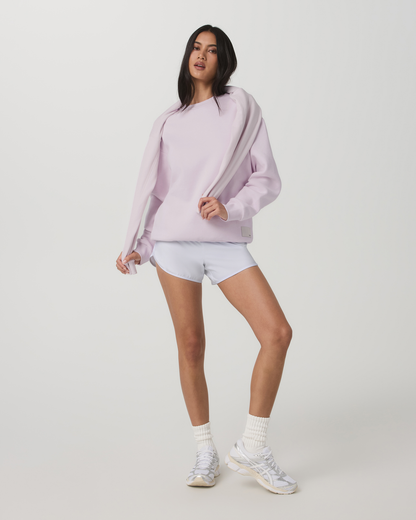 Restore Oversized Crew 2.0 Women's Lilac Breeze Sweatshirt | Vuori Sale