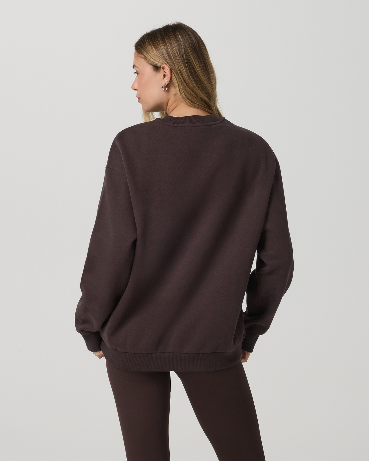 Restore Oversized Crew 2.0 French Roast Sweatshirt | Vuori For sale