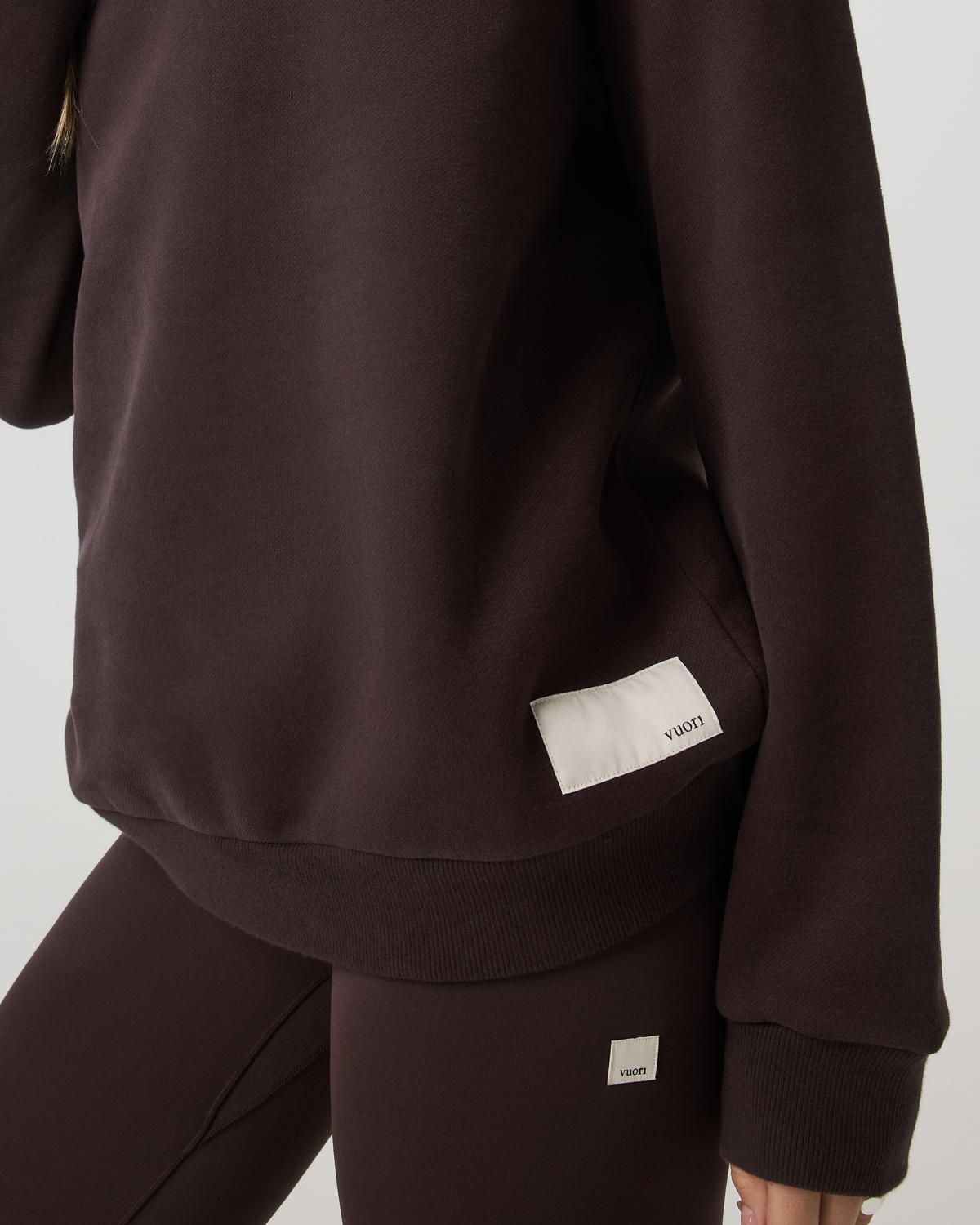 Restore Oversized Crew 2.0 French Roast Sweatshirt | Vuori For sale